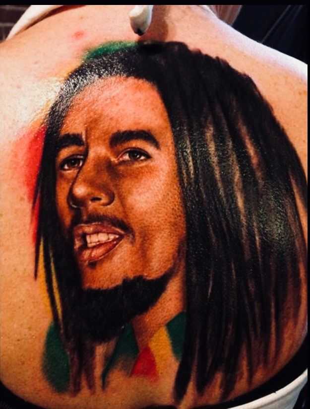 Top 30 bob marley tattoos for men