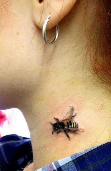 Tattoo • значение тату: пчела