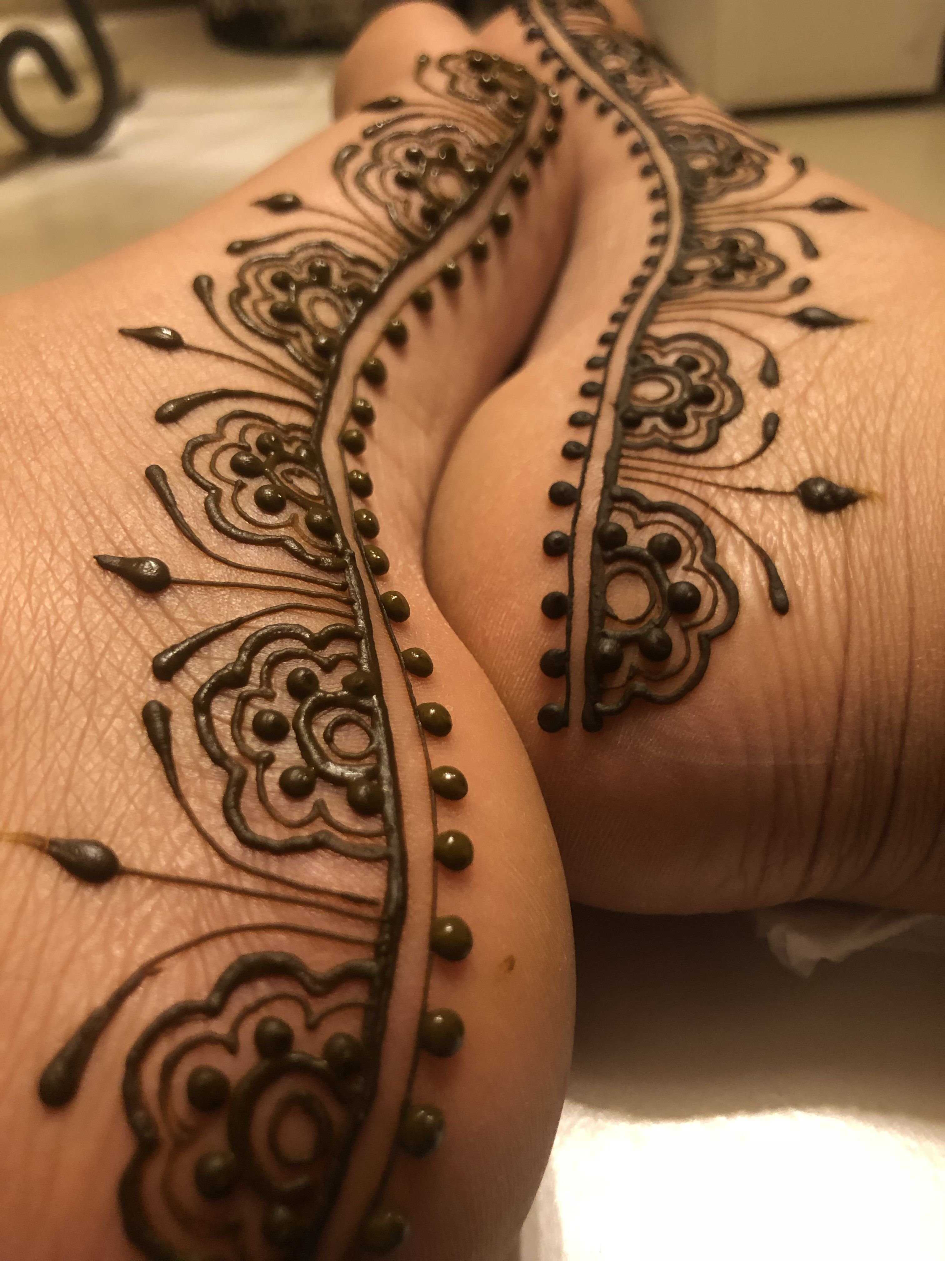 Немножко о росписи хной - mehndi  | путешествуйте вместе с tasty facts