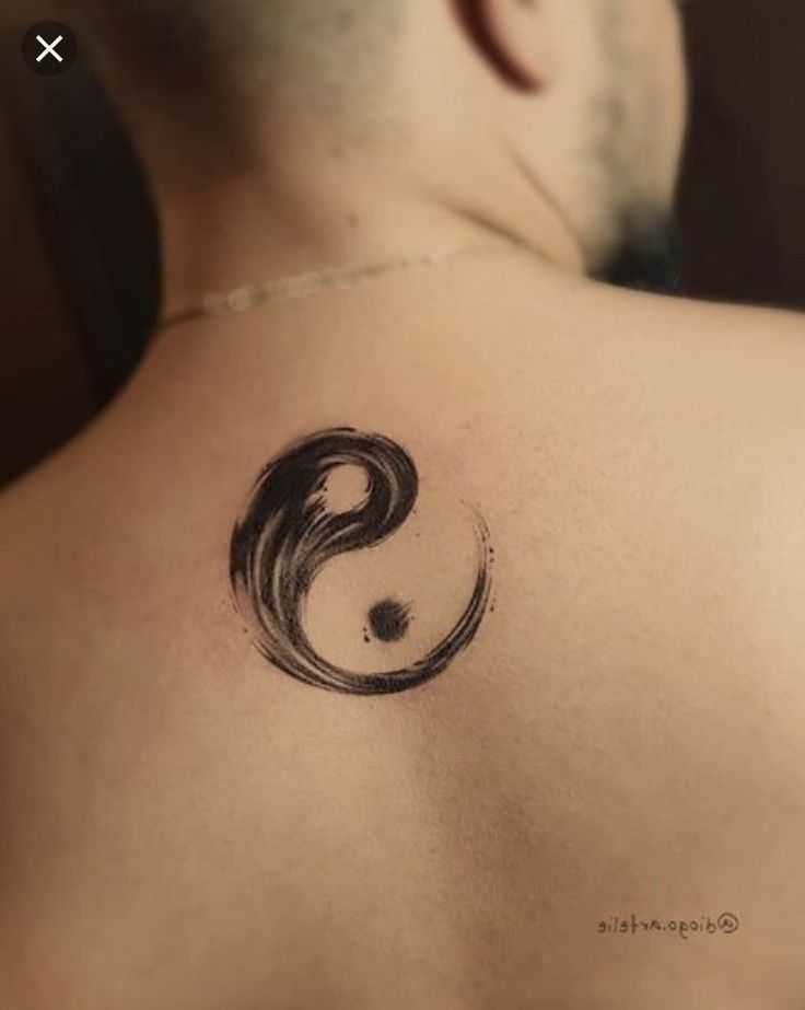 Tattoo • значение тату: инь и ян