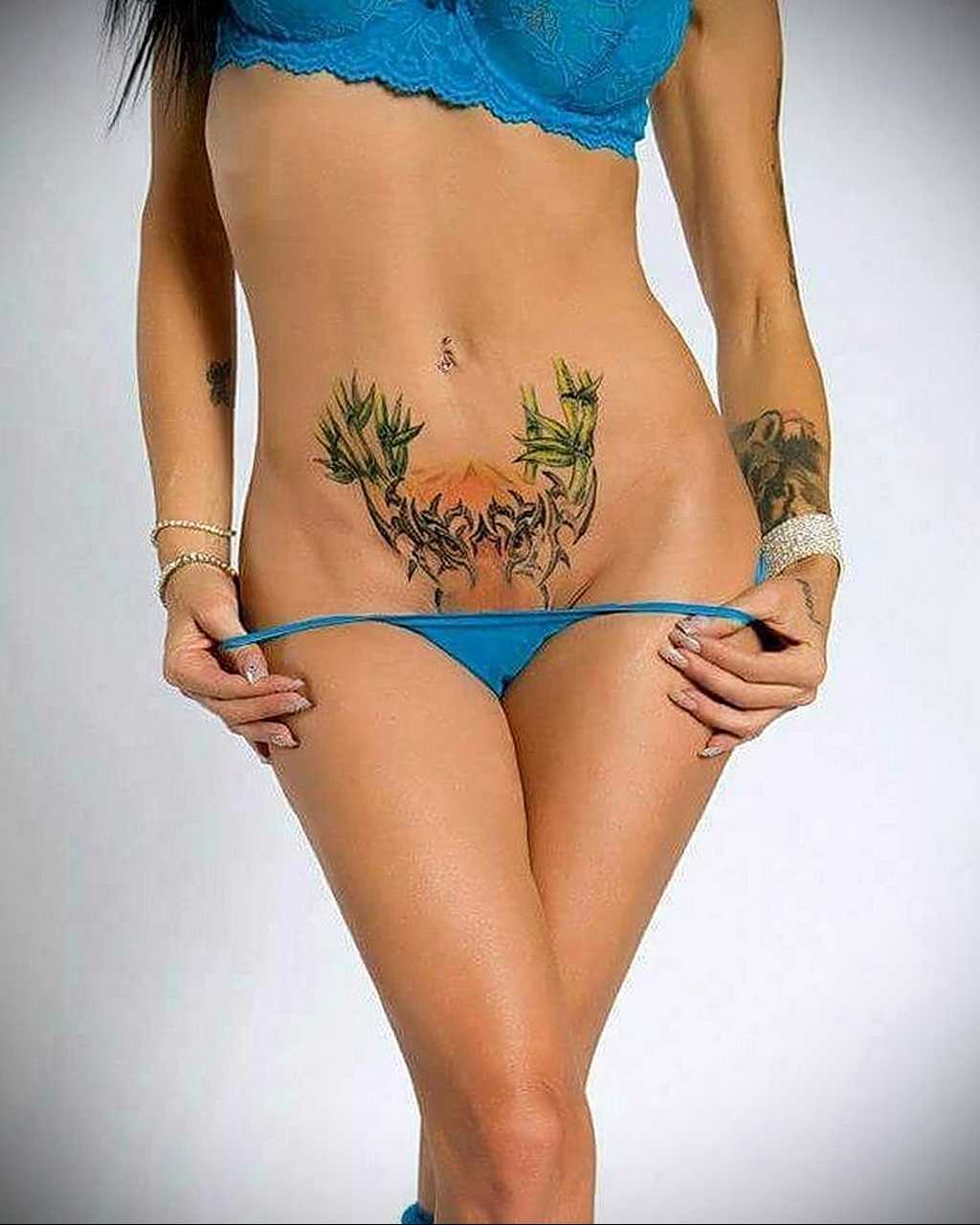 Сексуальные тату на интимных местах: 60 красивых фото