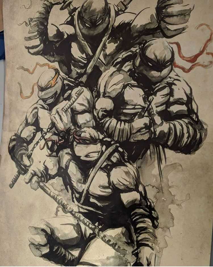 165+ teenage mutant ninja turtle tattoo designs (2023)
