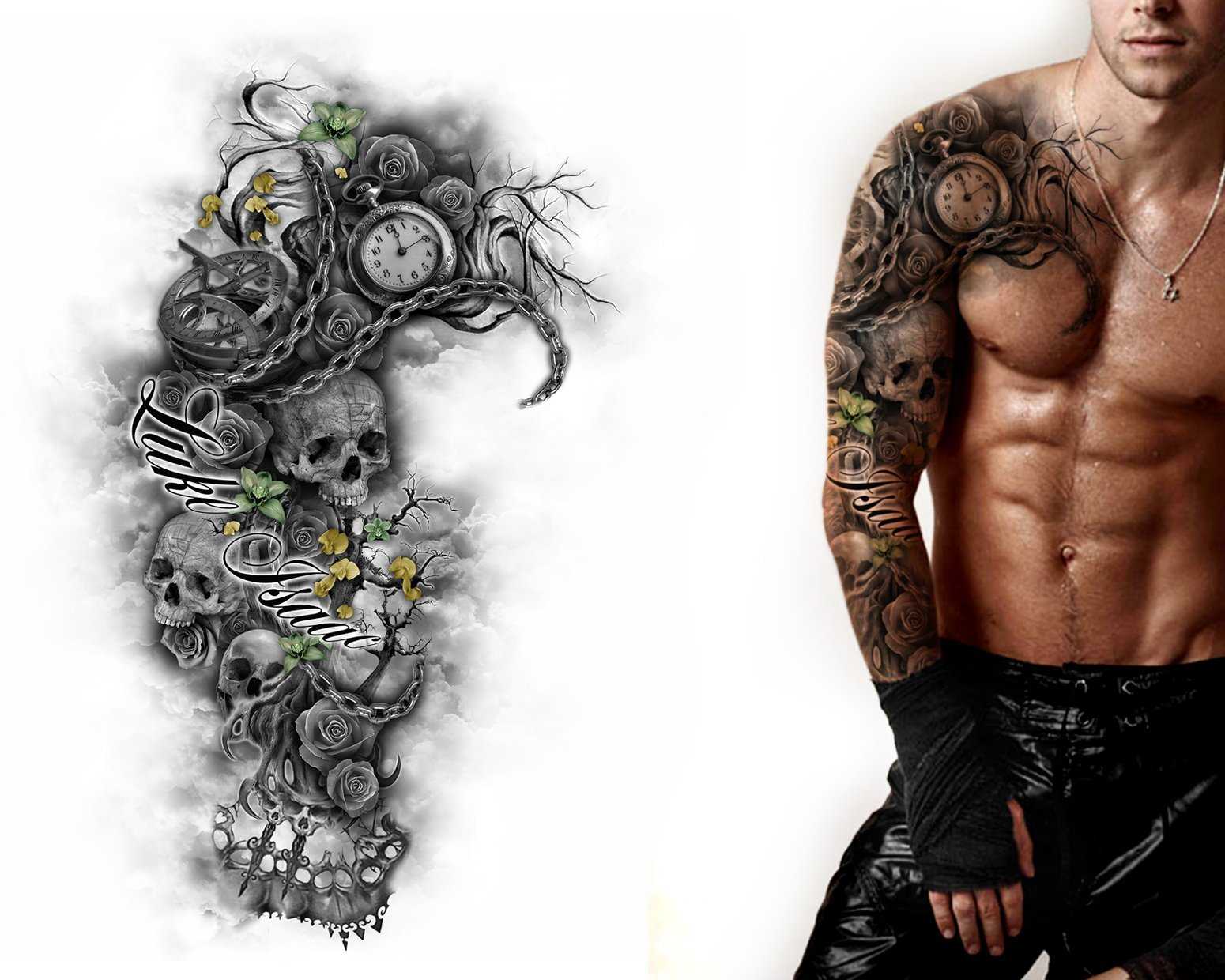Как правильно выбрать место для татуировки - tattooo.ru