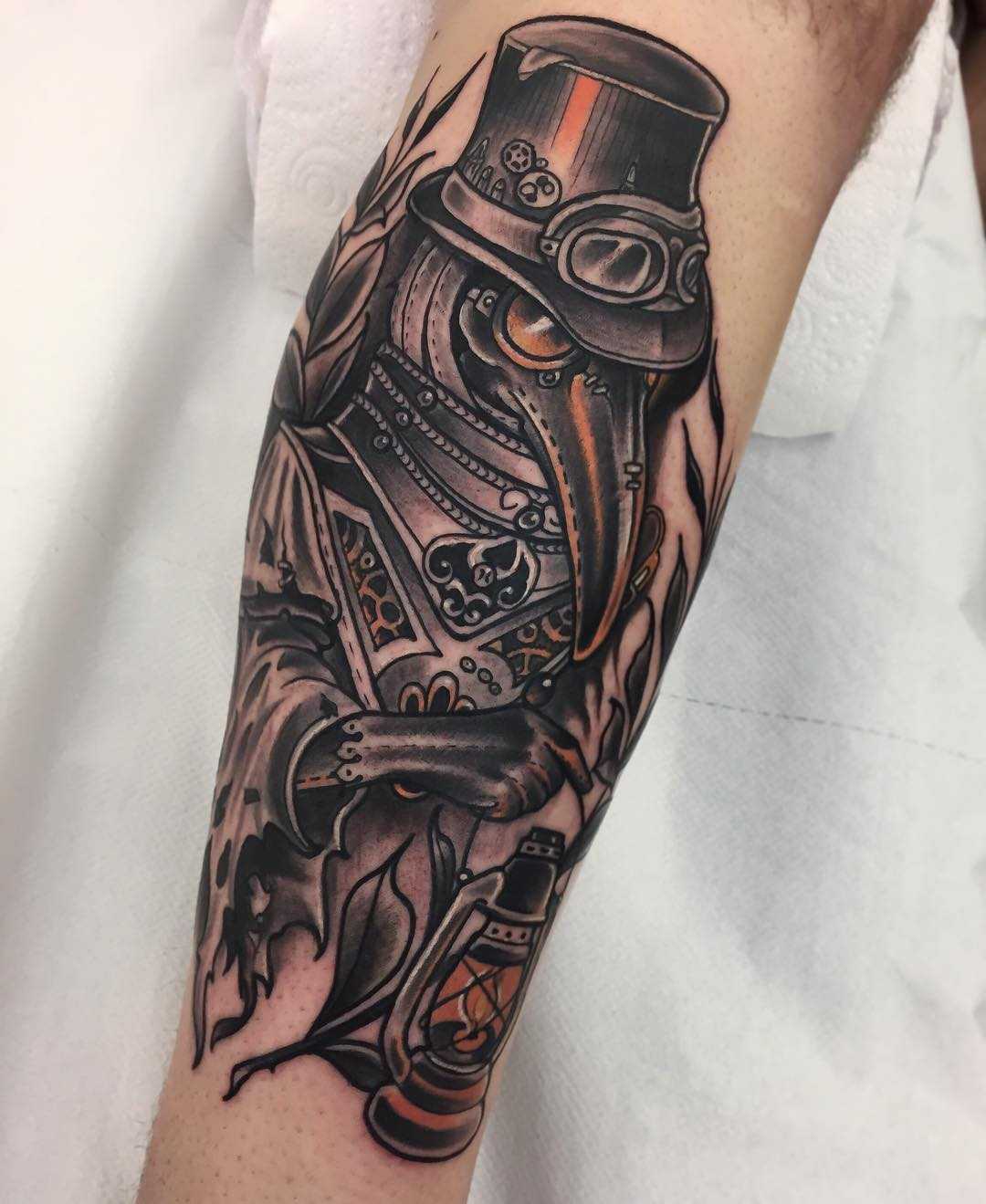 100+ fantastic steampunk tattoo designs – the steamy and mechanics affair