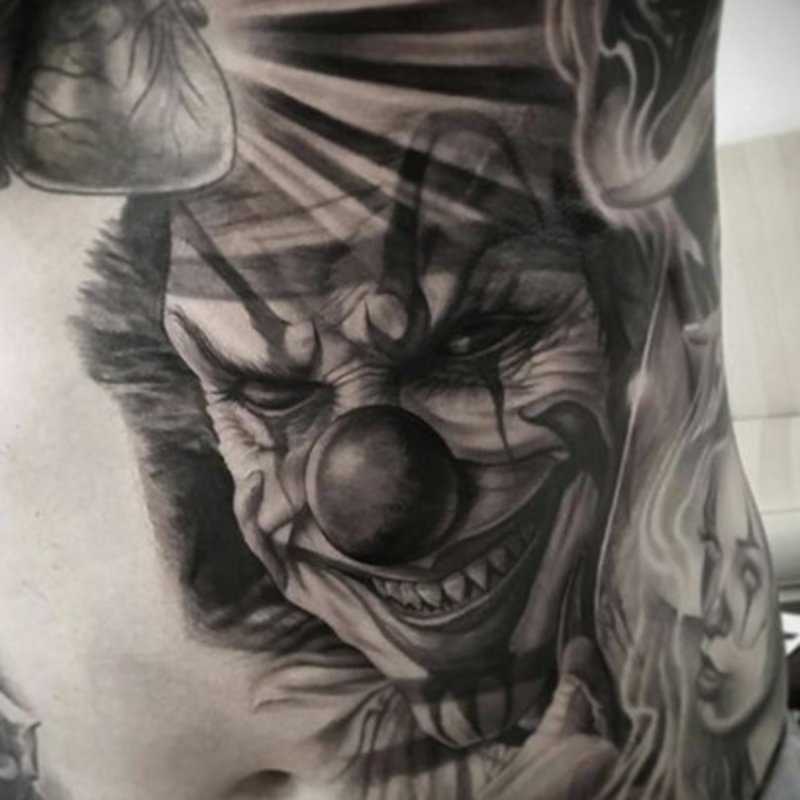 Tattoo • значение тату: клоун