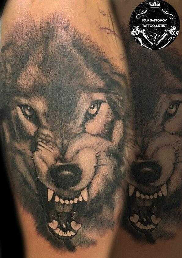 Tattoo • значение тату: волк