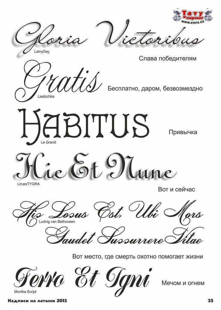 Тату надписи с переводом | foto tattoo | тату