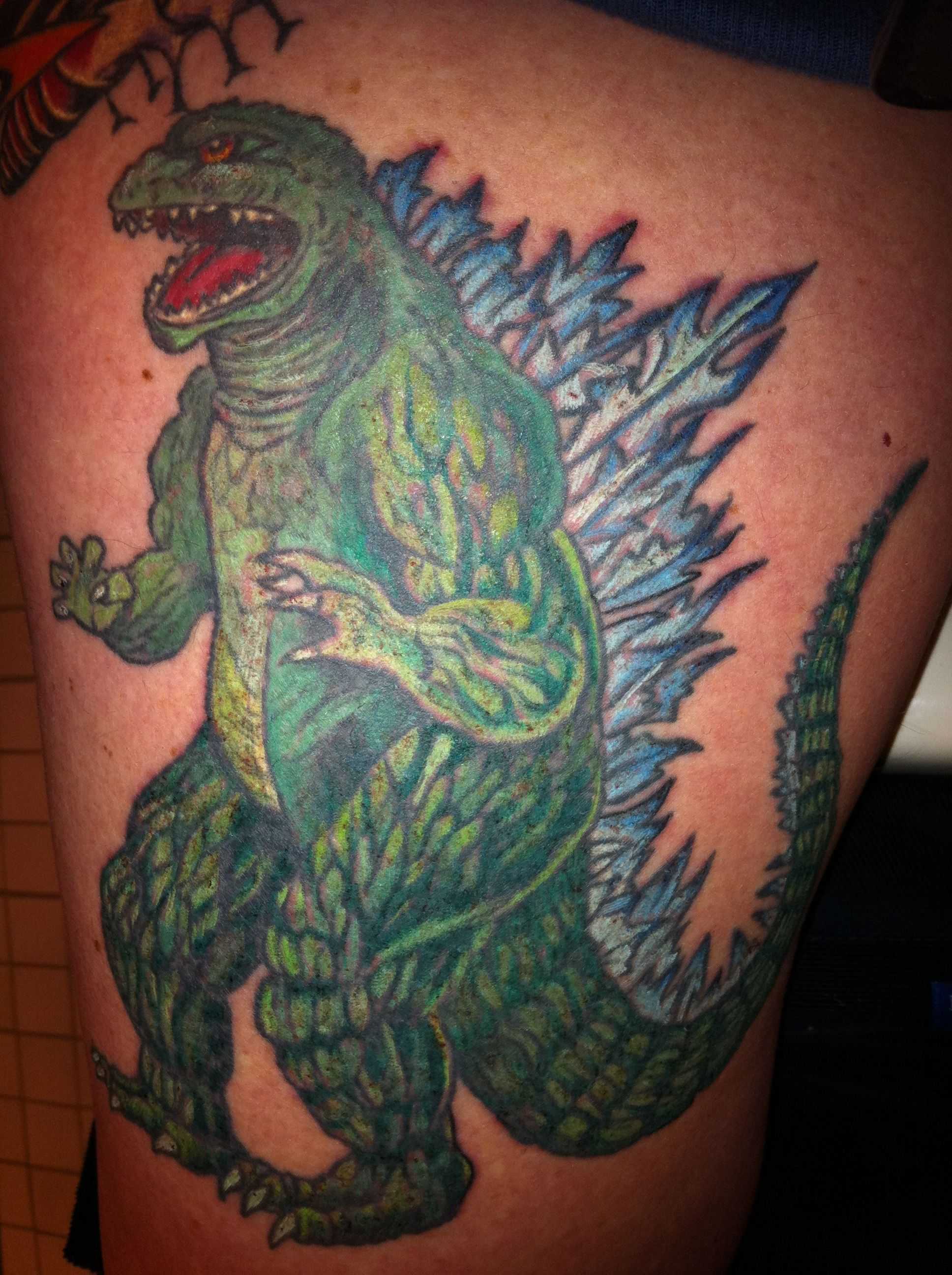 99+ godzilla tattoo ideas that are fire in 2023 | tattoozz