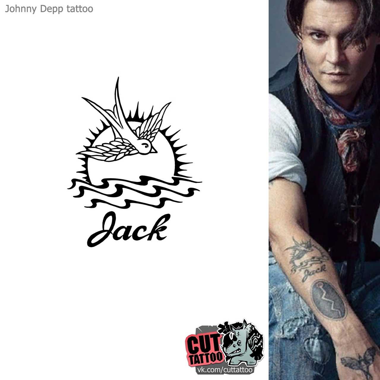 All johnny depp’s tattoos
