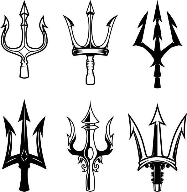 Tattoo • значение тату: посейдон и его трезубец
