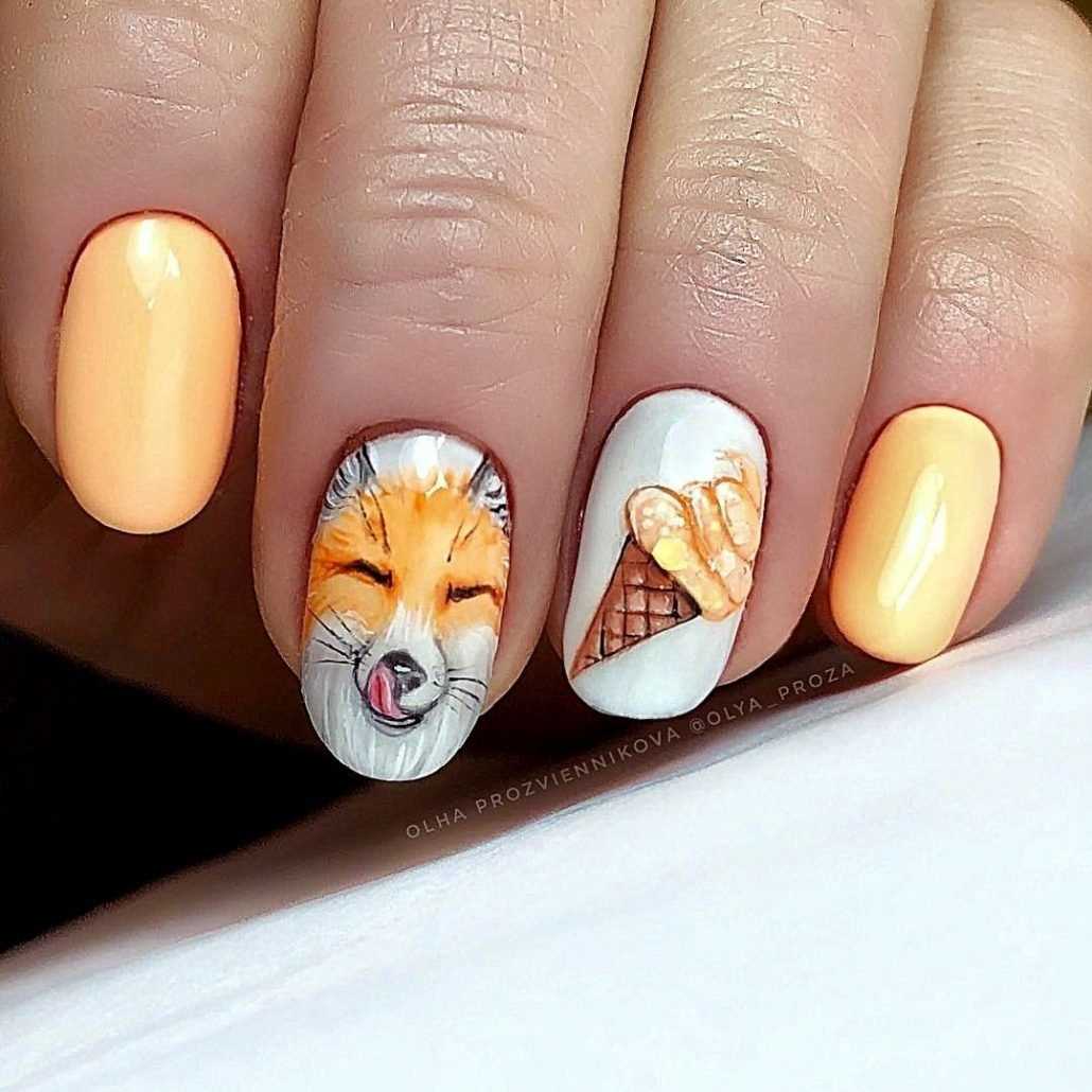 Животные на ногтях: фото, идеи