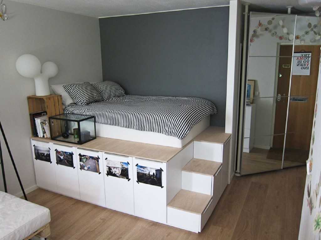 Кровать на подиуме фото: 100 лучших идей дизайна: кровать-подиум на фото