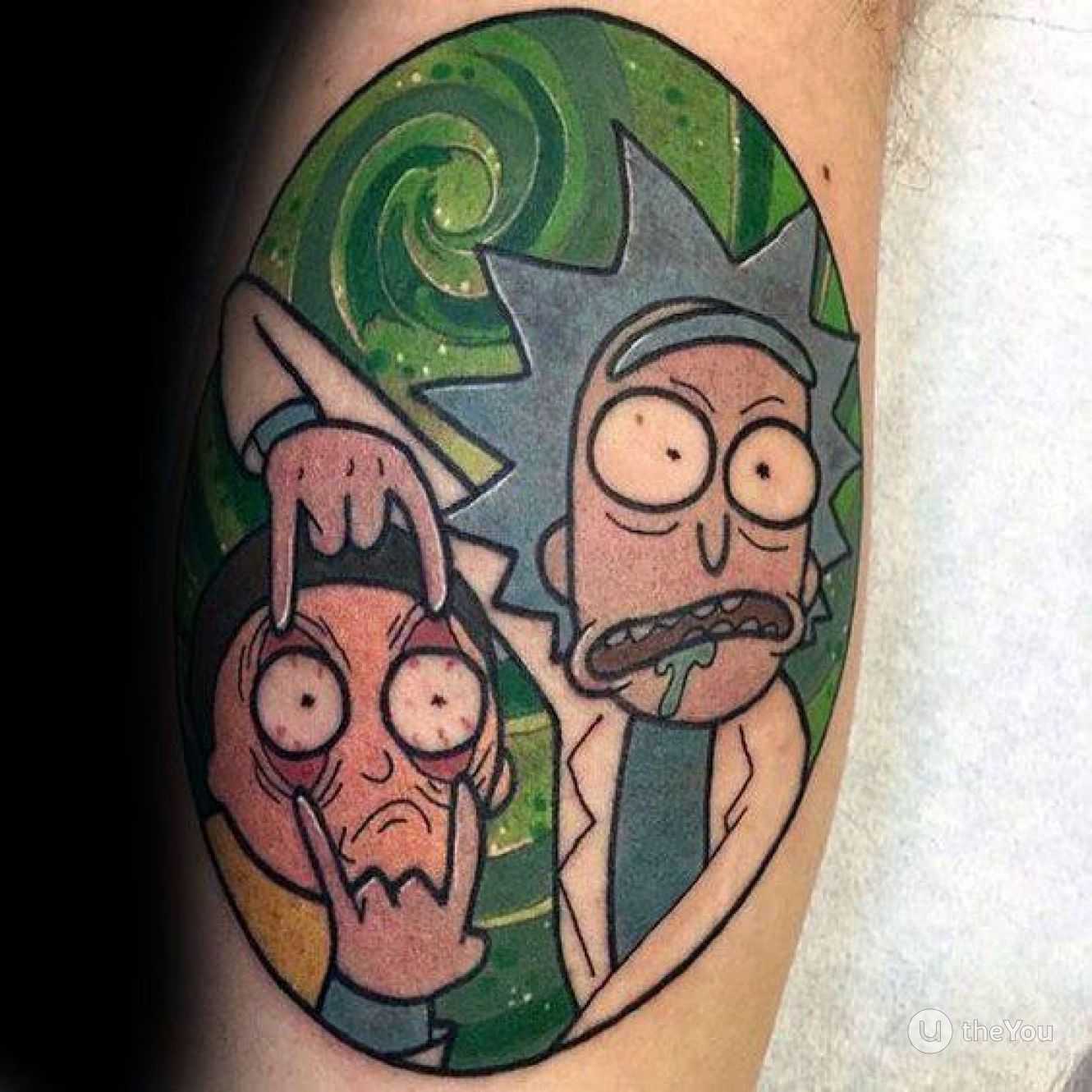 101 best rick and morty tattoo ideas you need to see! - outsons