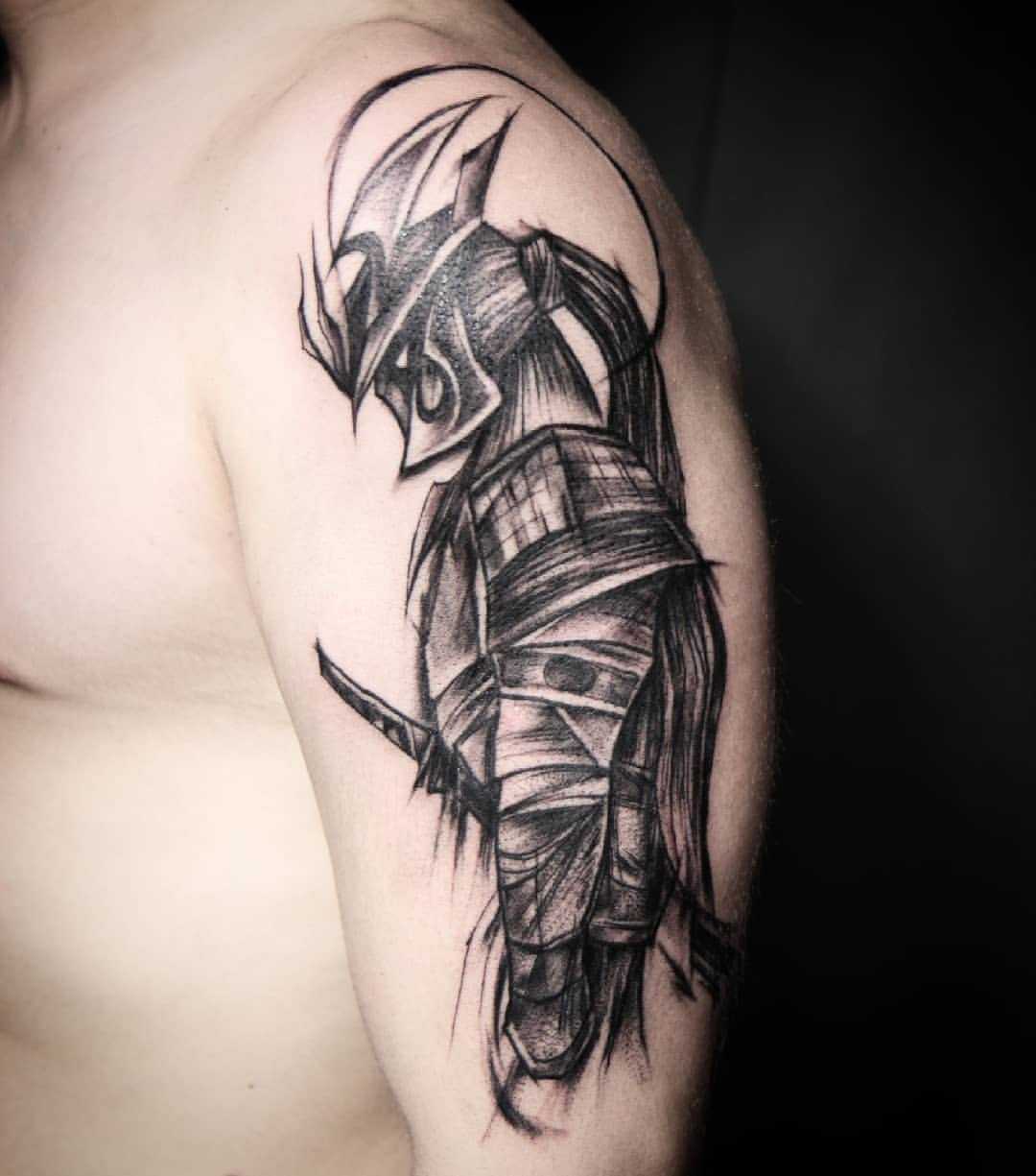 Tattoo • значение тату: самурай