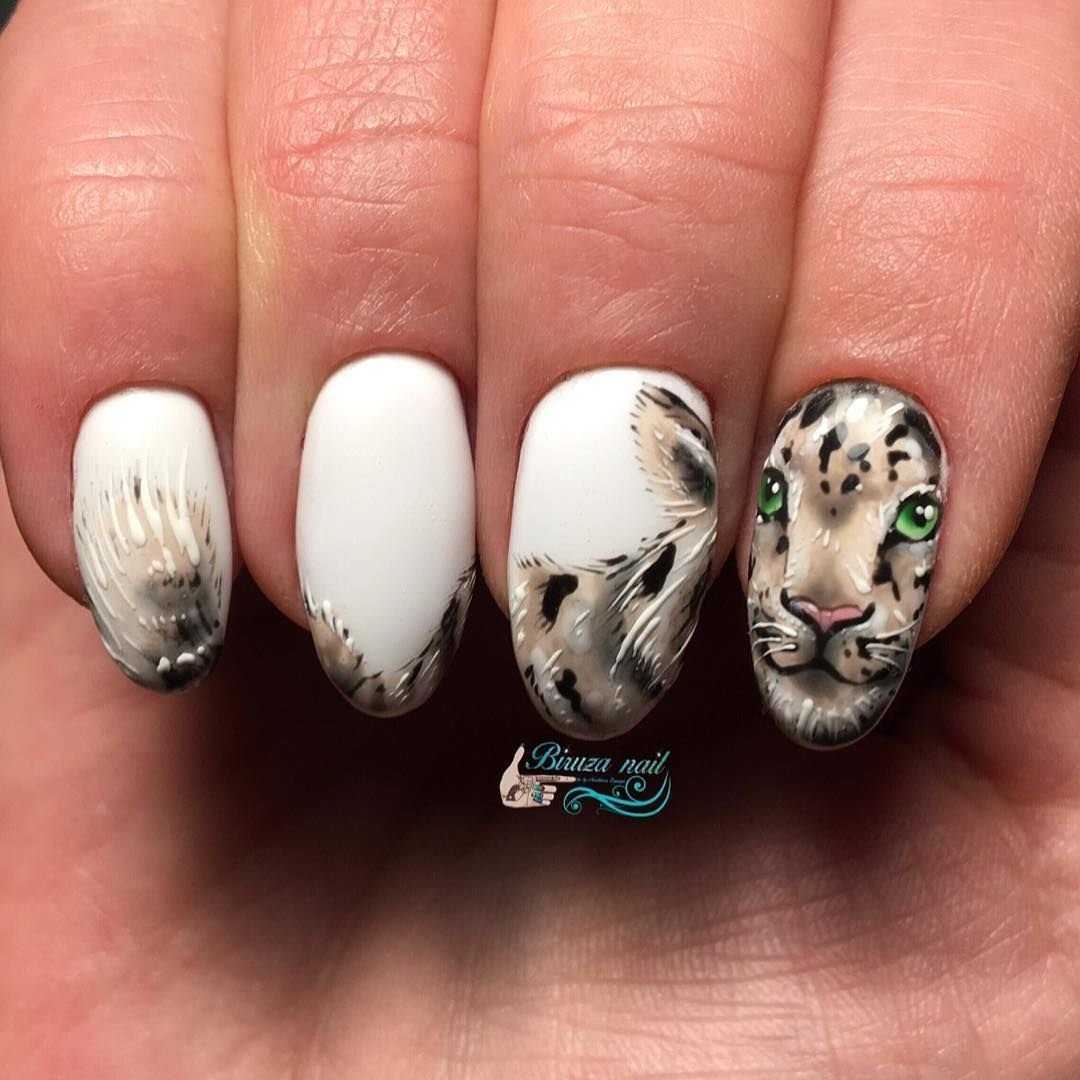 Маникюр с животными, пробуем nail art со звериным принтом
