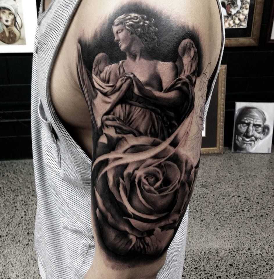 Tattoo • значение тату: ангел