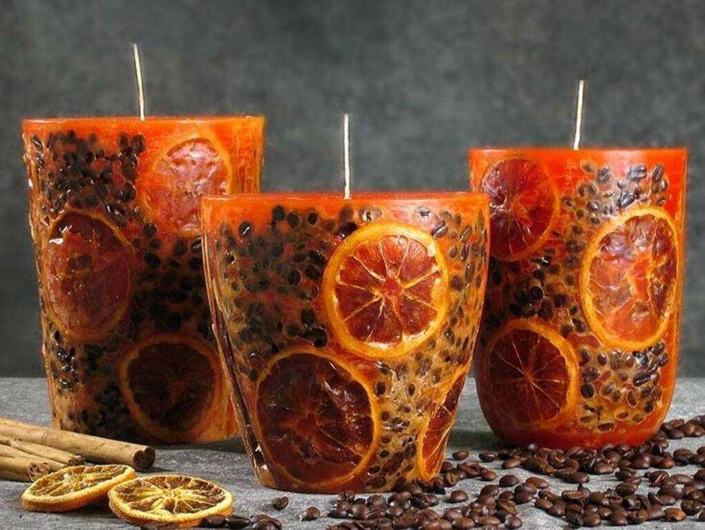 Красивые свечи своими руками (6 лучших мастер-классов)