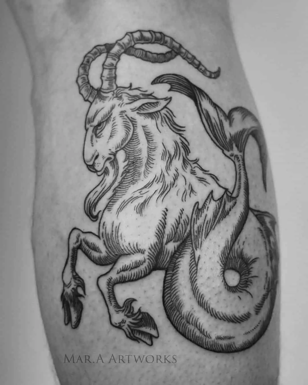 Capricorn Tattoo Козерог